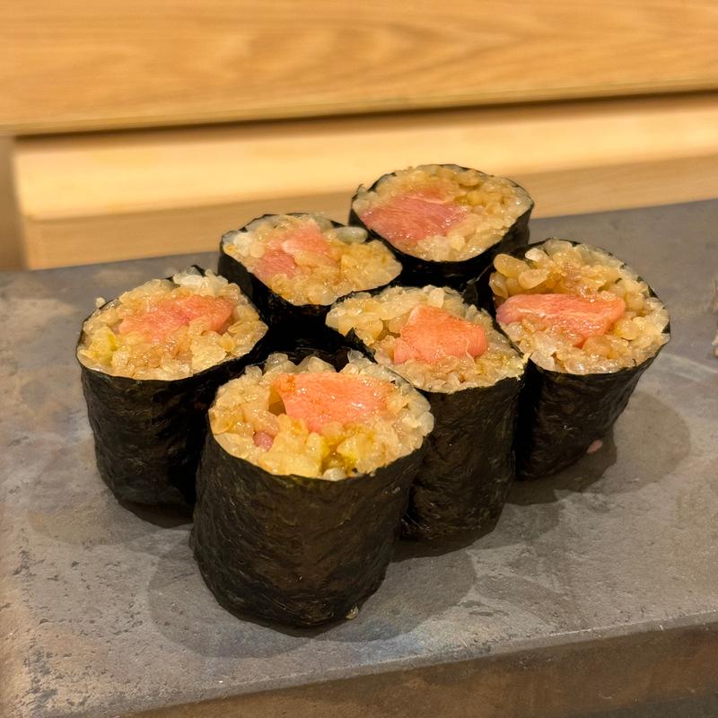 とろ鉄火(鮨 いわた)