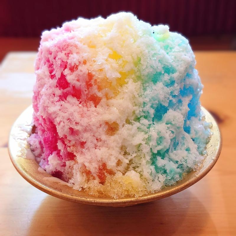 トロピカル氷 練乳付き(コメダ珈琲店 調布仙川店 )