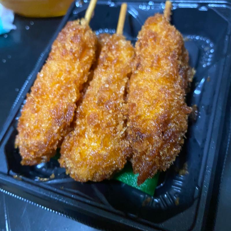 豚ロースと玉葱串カツ(イオンショッパーズ福岡店)