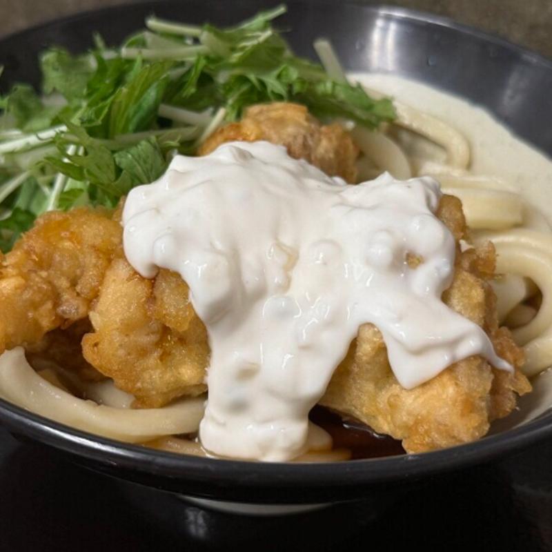 タル鶏天ぶっかけうどん(いぶきうどん 吉祥寺店)