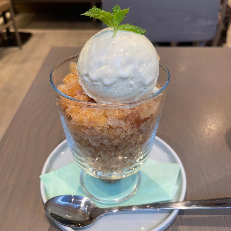 和紅茶のグラニータ(和紅茶専門店Sankodo)