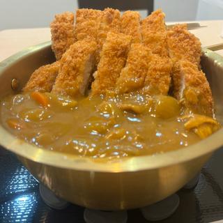 倍盛鍋カツカレー(ゆで太郎 もつ次郎中野坂上店)