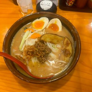 味噌野菜ラーメン(麺場 田所商店 水戸駅南店)