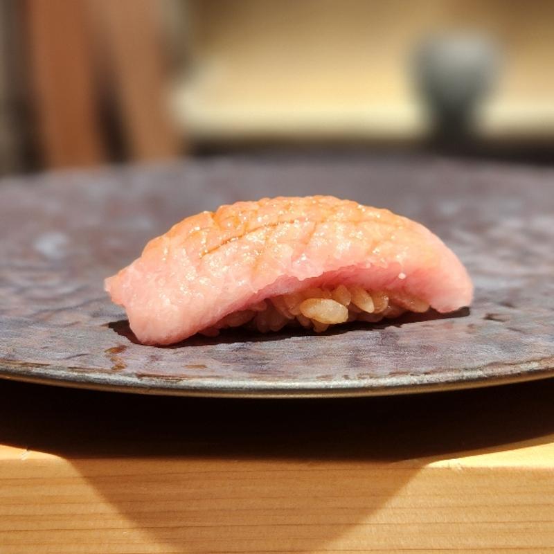 塩釜産熟成本マグロ トロ(鮨 奏)