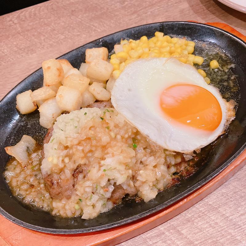 ディアボラ風ハンバーグステーキ(サイゼリヤ ヤオコー所沢有楽町店)