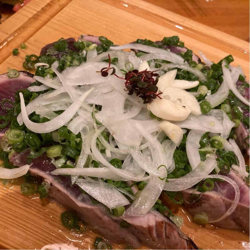 カツオの塩たたき(わかまつ)