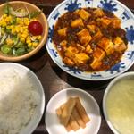 麻婆豆腐定食(紅虎餃子房 シャポー本八幡店)