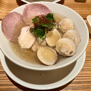 蛤と牡蠣のsoba