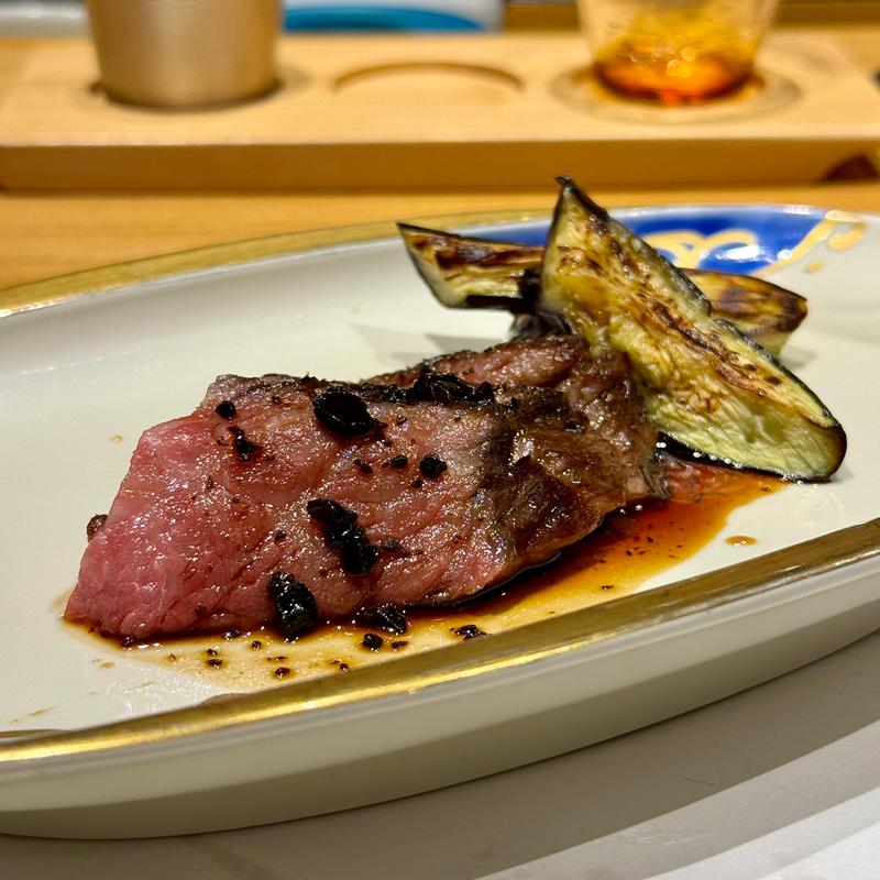 和牛ランプ炭火焼き 大徳寺醤油(肉割烹 誠香)