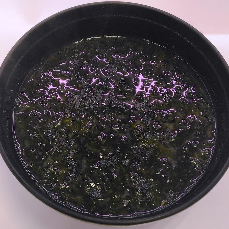 あおさのみそ汁(回転寿司みさき プレナ幕張店)