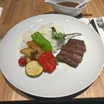 ステーキカレーセット