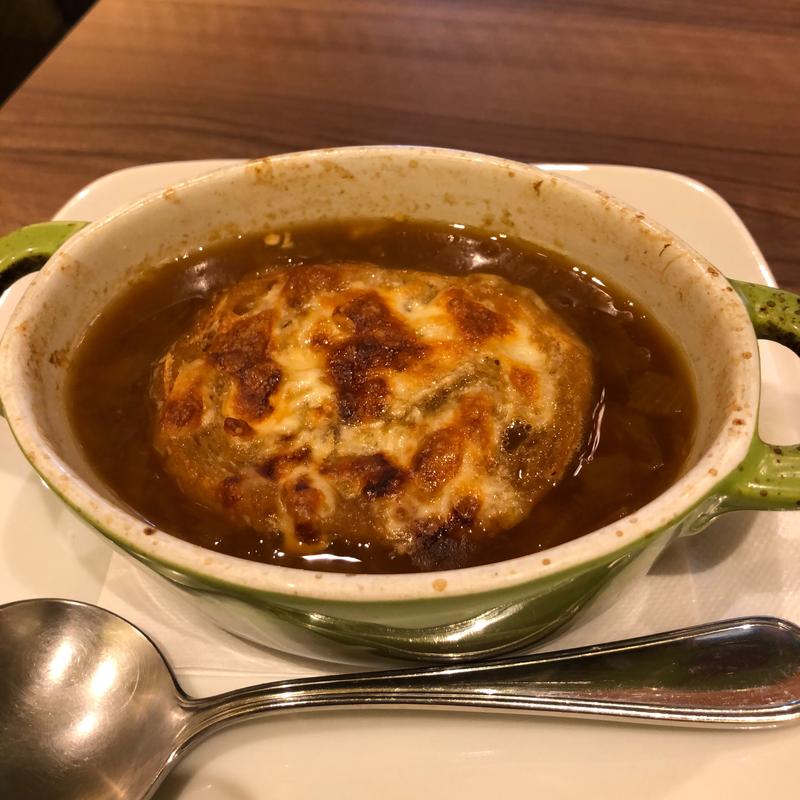 オニオングラタンスープ(高倉町珈琲 鶴ヶ島店)