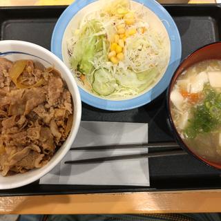 牛めし並盛参鶏湯セット(松屋 大井町店 )