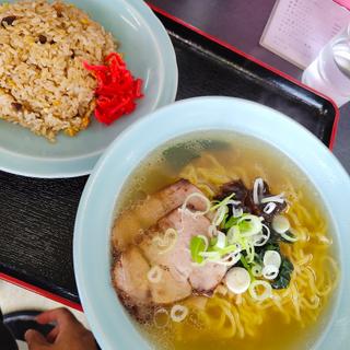 らーめんチャーハンセット (塩)(やましょう)
