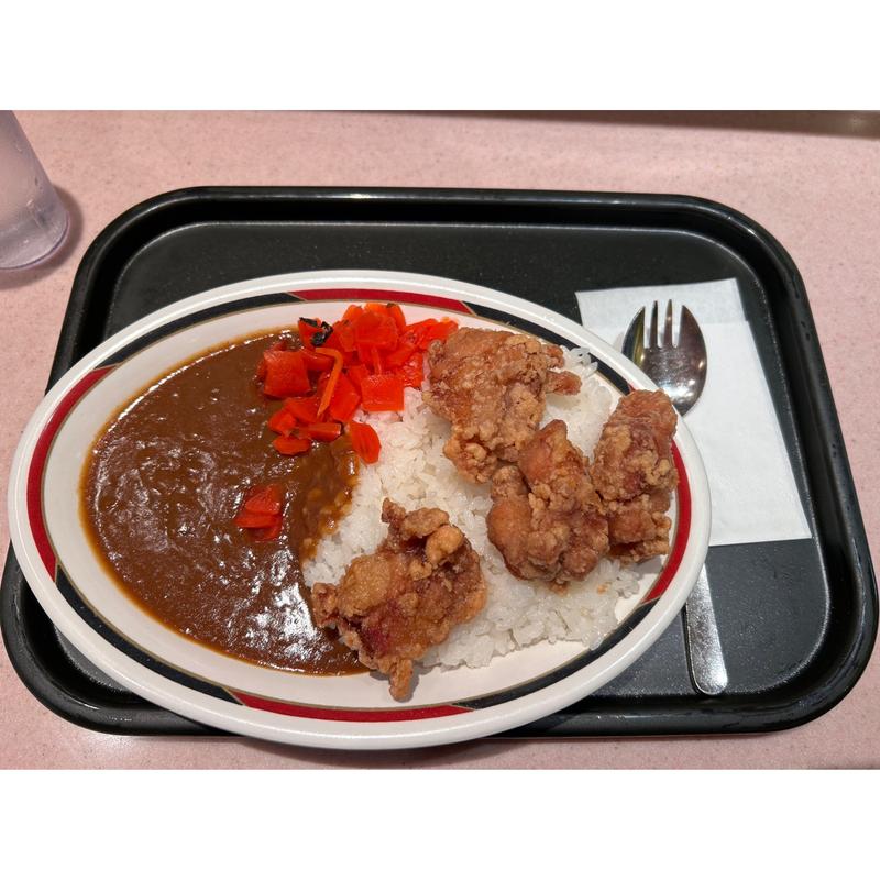 唐揚げカレー(カレーショップ アルプス)