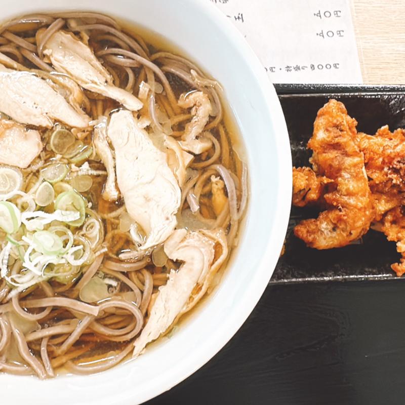 冷たい肉そば(肉そば処 立花)