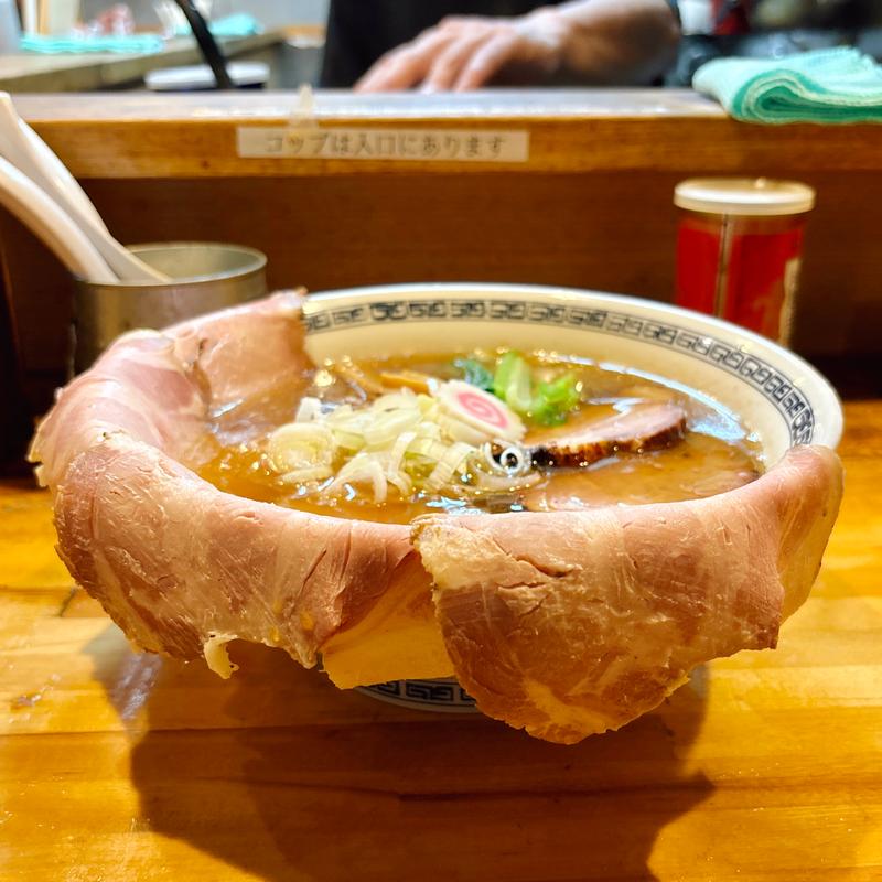 ペロンチャーシュー(なるめん)