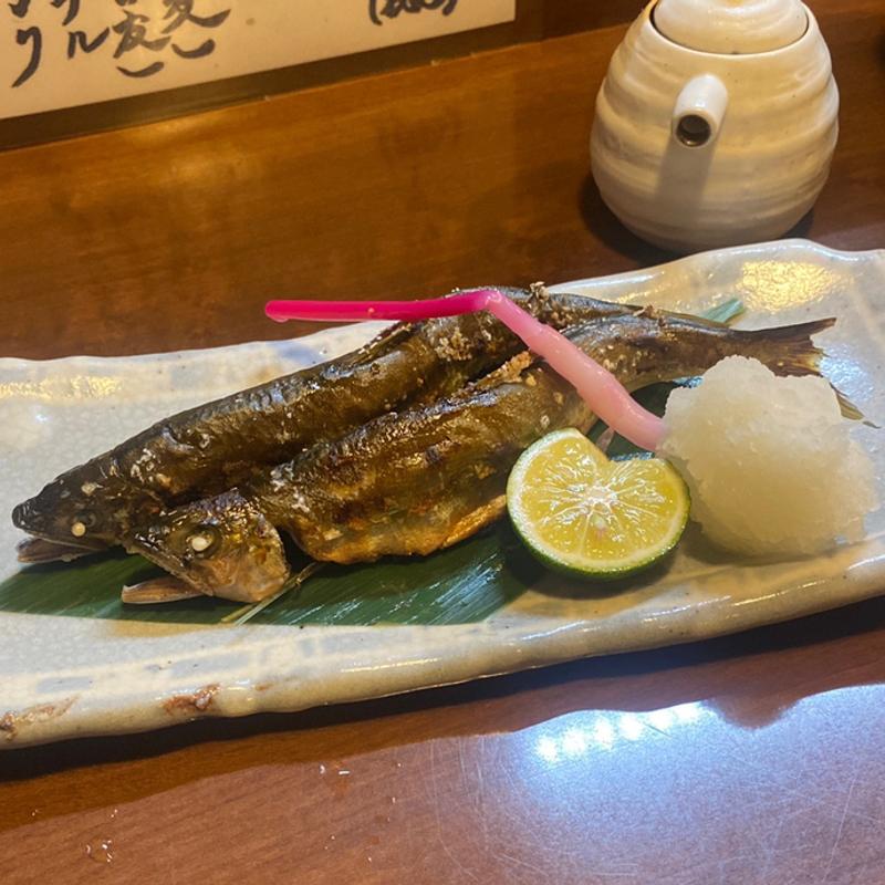 天然鮎 塩焼き(味処●酒処 とらや)