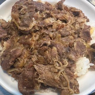 牛丼(ホルモン煮込み きつねや)