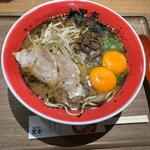 玉子入りラーメン(熊本ラーメン 黒亭 桜町熊本城前店)