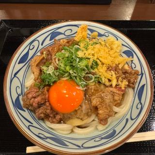 牛すき釜玉(丸亀製麺渋谷メトロプラザ)