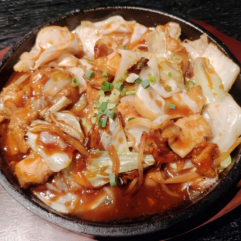 鶏ちゃん焼き(完全個室居酒屋 岐阜郷土料理×地鶏 一期 -ichigo- 岐阜駅前店)