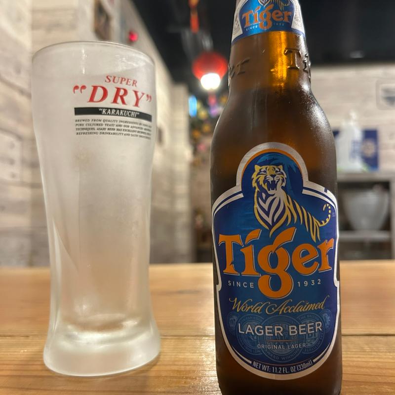 タイガービール(ベトナム料理 MINH ANH)