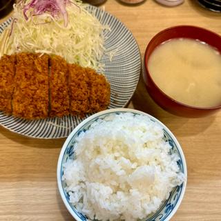 ロースカツランチ定食(とんかつ檍 大門店)