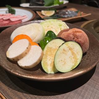 焼野菜の盛り合わせ(竹千代)