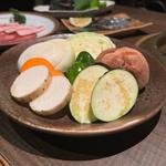 焼野菜の盛り合わせ