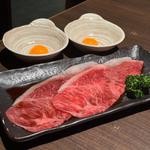 和牛サーロイン 焼きすきしゃぶ