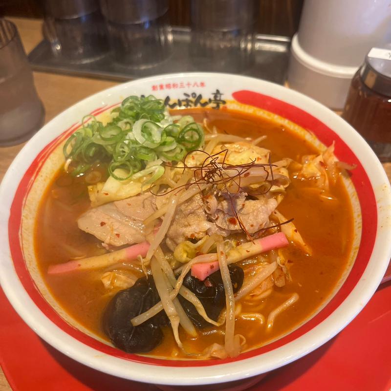 チゲちゃんぽん(ちゃんぽん亭 四条烏丸店)