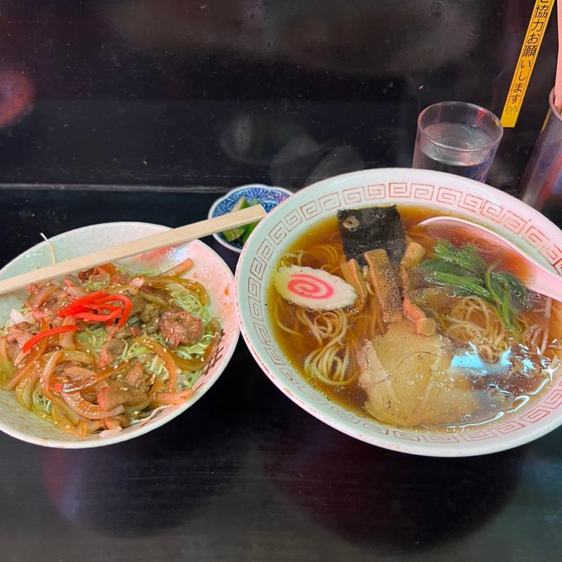 万里セット(万里ラーメン)