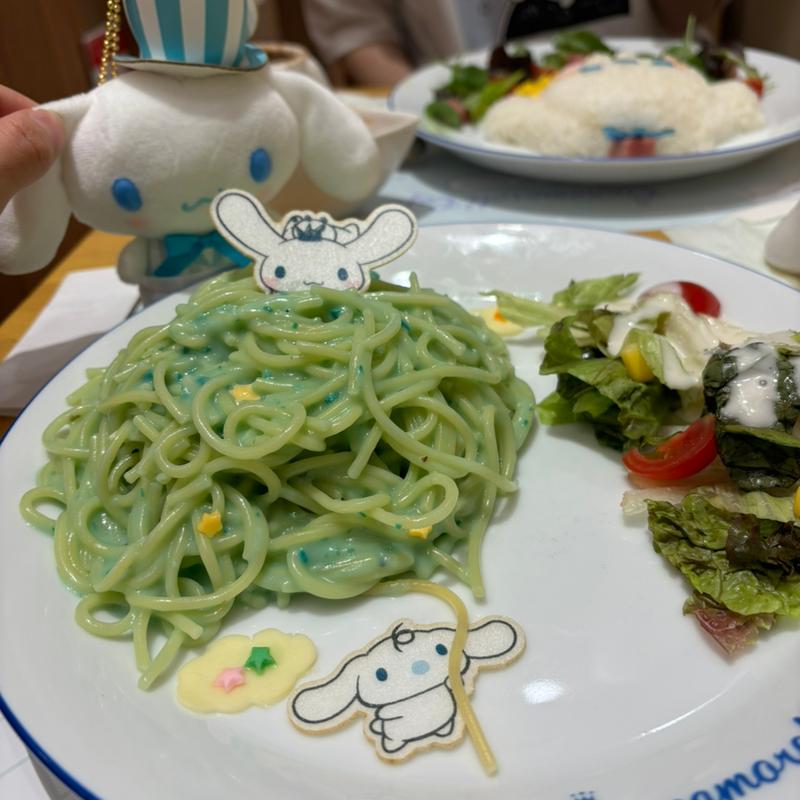 みるくのいつかお空を飛びたいなパスタ(シナモロールカフェ 新宿マルイ アネックス店)