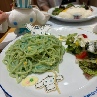 みるくのいつかお空を飛びたいなパスタ(シナモロールカフェ 新宿マルイ アネックス店)