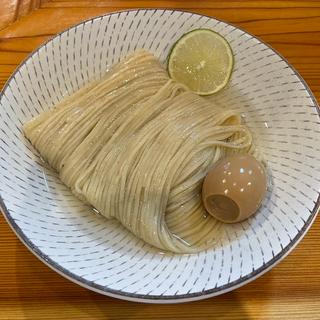 鰹昆布出汁醤油つけそば味玉子入り(つけそば神宮寺)