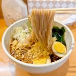 冷やしたぬきそば＋味付玉子