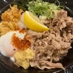肉温玉ぶっかけ（小）(こがね製麺所 東陽町店)