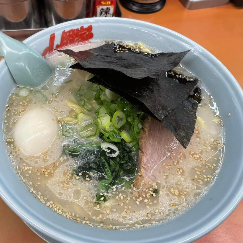 塩ラーメン 大盛(ラーメン山岡家 さいたま丸ヶ崎店)