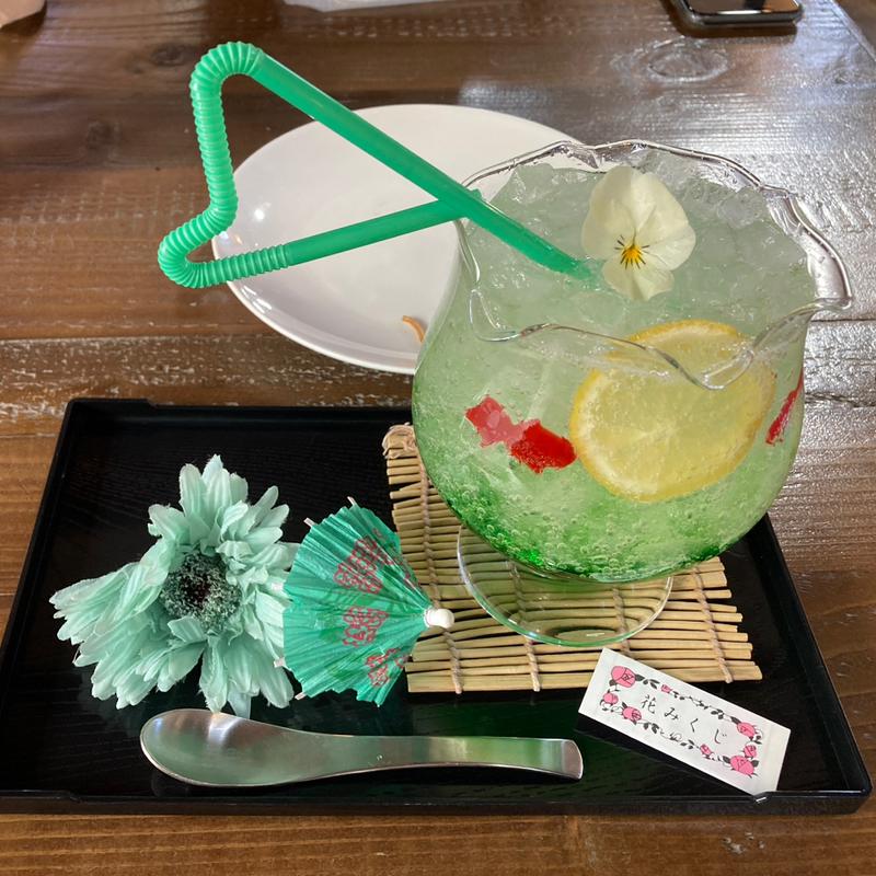 金魚鉢ソーダ(カフェ&バー 金魚亭)