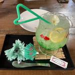 金魚鉢ソーダ(カフェ&バー 金魚亭)