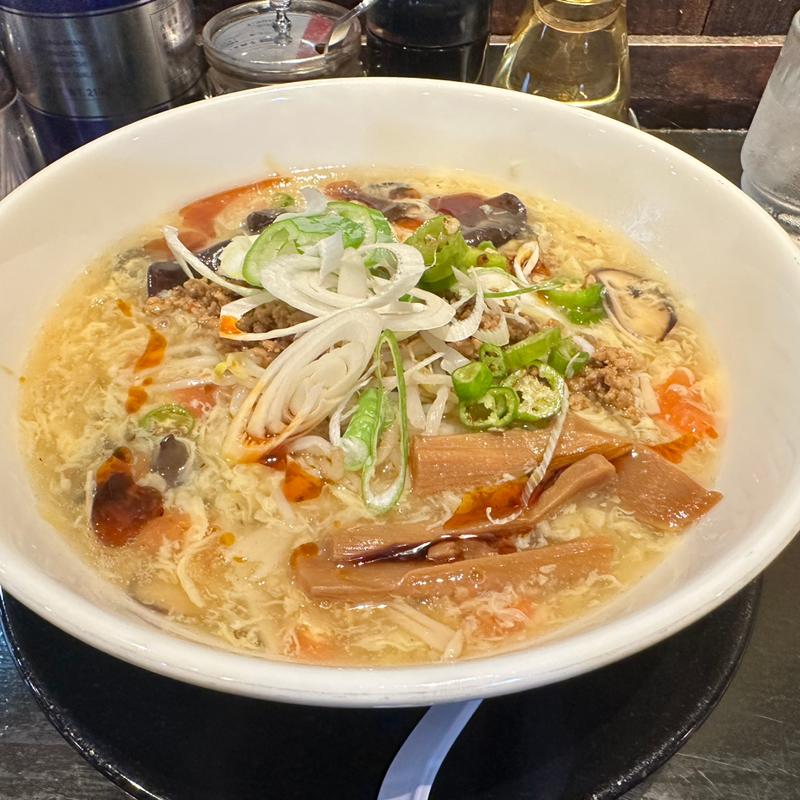酸辣湯麺(柳麺まる重)