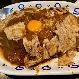 スタミナカレー大盛り(バーグ 戸部店)