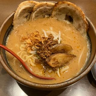 北海道味噌 味噌漬け 炙りチャーシュー麺(蔵出し味噌 麺場 田所商店)