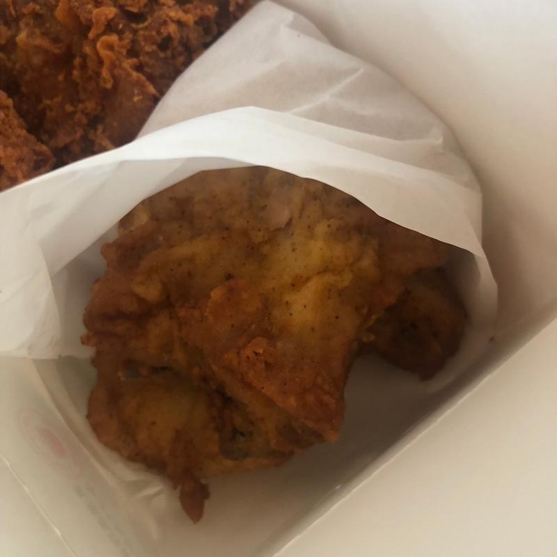 オリジナルチキン3ピース(ケンタッキーフライドチキン足利南店)