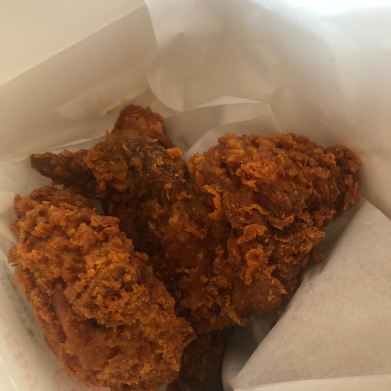 レッド・ホットチキン3ピース(ケンタッキーフライドチキン足利南店)