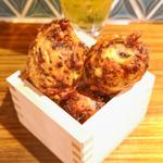 塩昆布と枝豆のふわもちゼッポリーニ