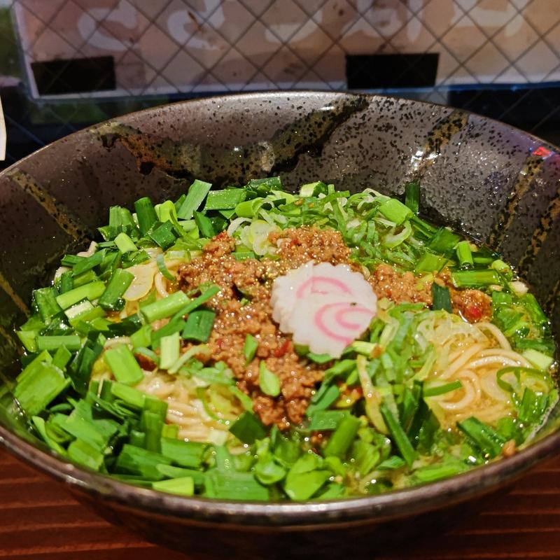 スタミナにら煮干しそば(濃厚煮干しそば 麺匠 濱星 関内本店)