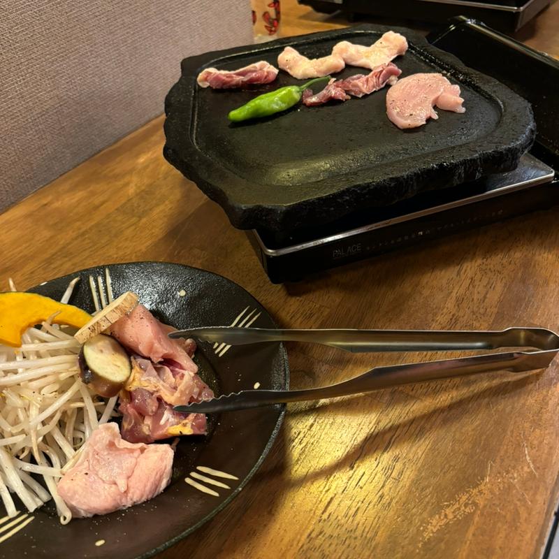3種盛り(地鶏焼肉 熔岩屋 上本町本店)