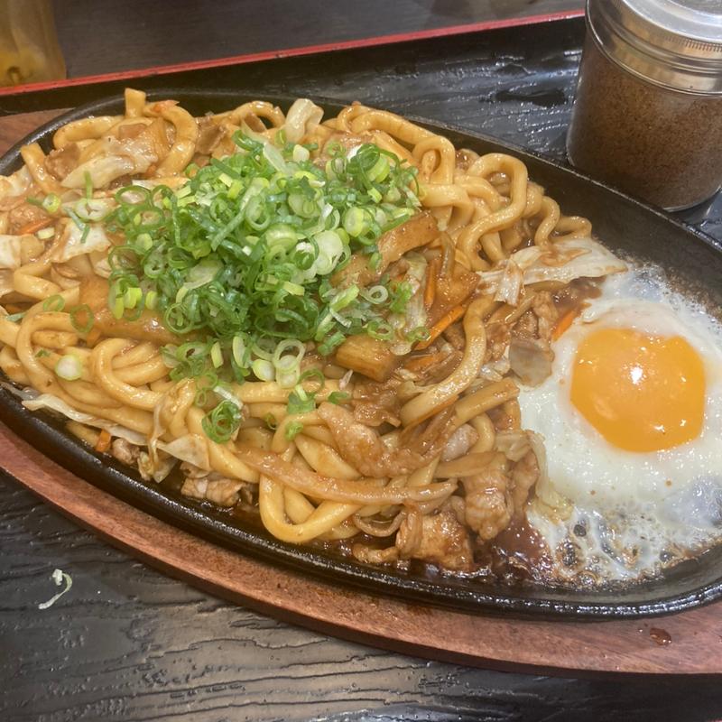 焼きうどん　大盛り(資さんうどん 博多千代店)